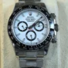 Cosmograph Daytona Panda 40mm White Dial Black Ceramic Bezel 126500LN - Image 2
