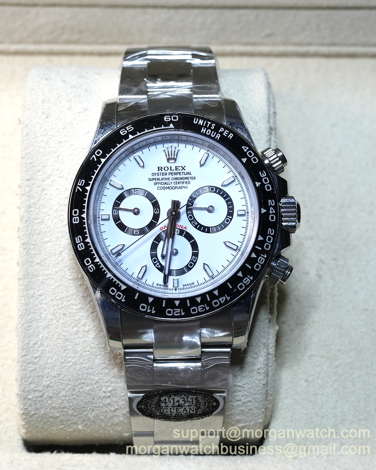 Cosmograph Daytona Panda 40mm White Dial Black Ceramic Bezel 126500LN - Image 2
