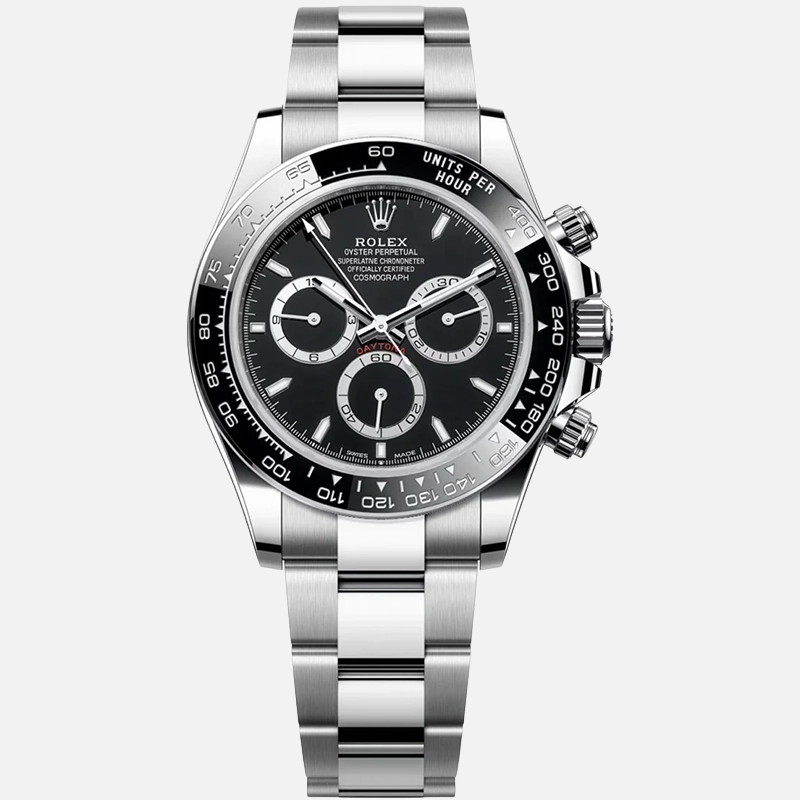 Cosmograph Daytona 40mm Black Dial Black Ceramic Bezel 126500LN