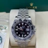 GMT-Master II Bruce Wayne 40mm Black Dial Black Bezel Jubilee Bracelet 126710GRNR - Image 4
