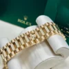Yellow Gold President Day Date 40mm Green Roman Ombre Dial - 228238 - Image 3