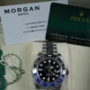 GMT-Master II Batgirl 40mm Black Dial Blue and Black Bezel Jubilee Bracelet 126710BLNR - Image 3
