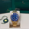 Submariner Full Gold Bluesy 41mm Yellow Gold Blue Dial Blue Bezel 126618LB - Image 3