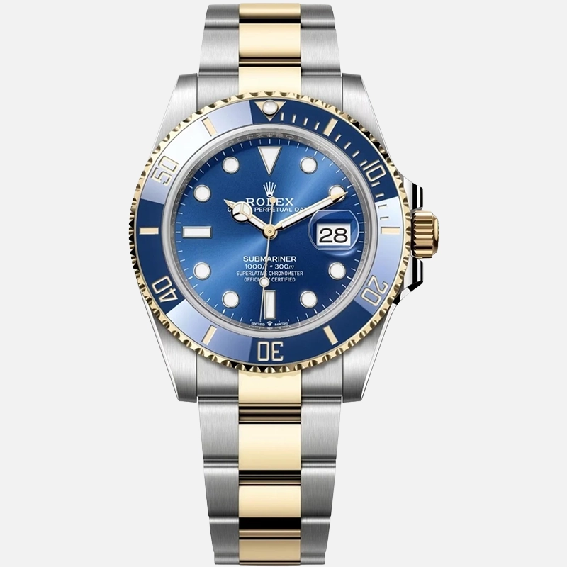 Submariner Bluesy 41mm Two-Tone Yellow Gold Blue Dial Blue Bezel 126613LB
