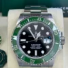 Submariner Starbucks Kermit 41mm Black Dial Green Bezel 126610LV - Image 2