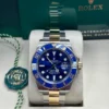Submariner Bluesy 41mm Two-Tone Yellow Gold Blue Dial Blue Bezel 126613LB - Image 2