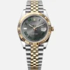 Datejust 41mm Two-Tone Yellow Gold Dial Fluted Bezel Jubilee Bracelet 126333