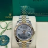 Datejust 41mm Two-Tone Yellow Gold Dial Fluted Bezel Jubilee Bracelet 126333 - Image 3